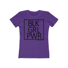 Load image into Gallery viewer, BLK GRL PWR SPECIAL ORDER Women's The Boyfriend Tee