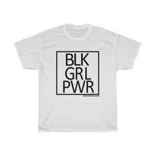 Load image into Gallery viewer, BLK GRL PWR Unisex Heavy Cotton Tee