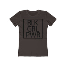 Load image into Gallery viewer, BLK GRL PWR SPECIAL ORDER Women's The Boyfriend Tee