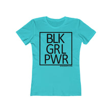 Load image into Gallery viewer, BLK GRL PWR SPECIAL ORDER Women's The Boyfriend Tee