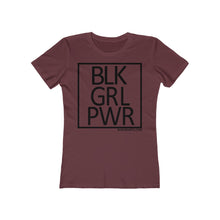 Load image into Gallery viewer, BLK GRL PWR SPECIAL ORDER Women's The Boyfriend Tee
