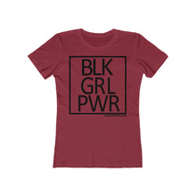 Load image into Gallery viewer, BLK GRL PWR SPECIAL ORDER Women's The Boyfriend Tee
