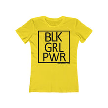 Load image into Gallery viewer, BLK GRL PWR SPECIAL ORDER Women's The Boyfriend Tee