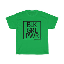 Load image into Gallery viewer, BLK GRL PWR Unisex Heavy Cotton Tee