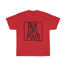 Load image into Gallery viewer, BLK GRL PWR Unisex Heavy Cotton Tee