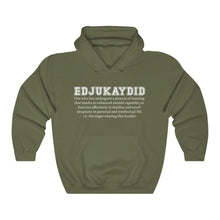 Load image into Gallery viewer, EDJUKAYDID Hooded Sweatshirt