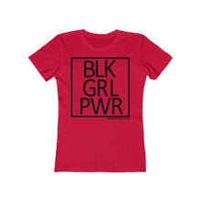 Load image into Gallery viewer, BLK GRL PWR SPECIAL ORDER Women's The Boyfriend Tee