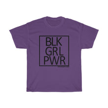 Load image into Gallery viewer, BLK GRL PWR Unisex Heavy Cotton Tee