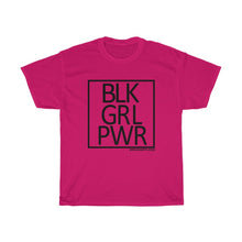 Load image into Gallery viewer, BLK GRL PWR Unisex Heavy Cotton Tee