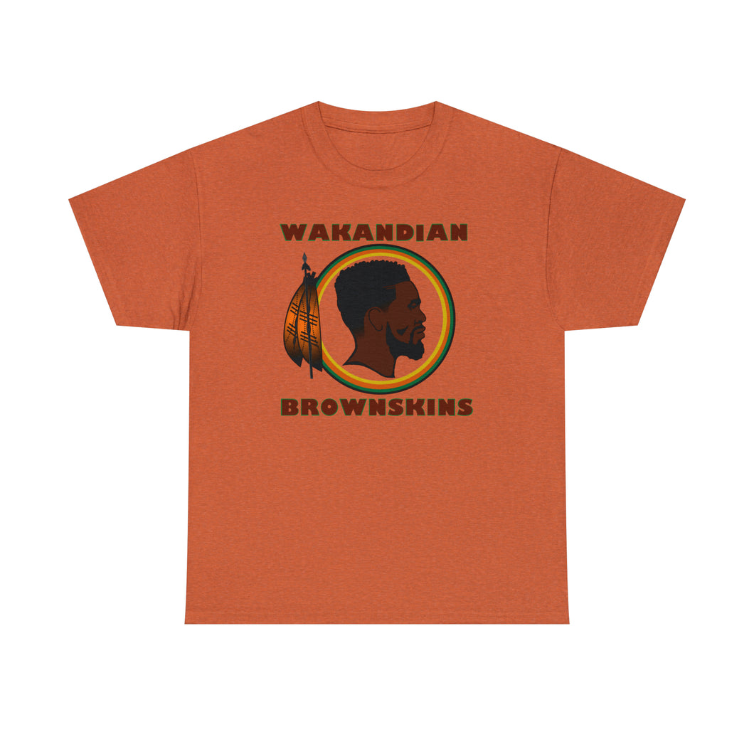 WANKANDIAN BROWNSKINS Unisex Heavy Cotton Tee
