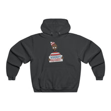 Load image into Gallery viewer, Where&#39;s Waldarius Black Hoodie