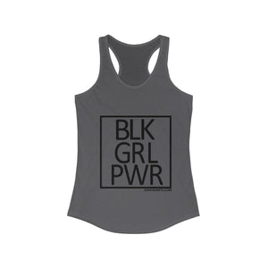 BLACK GIRL POWER Women's Ideal Racerback Tank