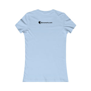 BLK GIRL PWR ANGIE D Women's Favorite Tee