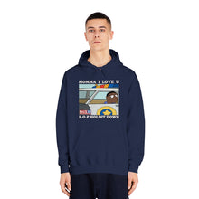 Load image into Gallery viewer, POP HOLD IT DOWN Hooded Sweatshirt