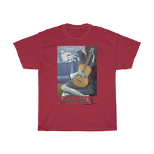 Load image into Gallery viewer, MAN BUN BLUES Unisex Heavy Cotton Tee