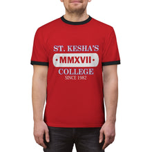 Load image into Gallery viewer, ST.KESHA&#39;S COLLEGE Unisex Ringer Tee
