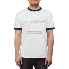 Load image into Gallery viewer, ST.KESHA&#39;S COLLEGE Unisex Ringer Tee