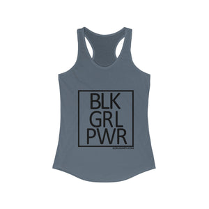 BLACK GIRL POWER Women's Ideal Racerback Tank