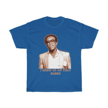 Load image into Gallery viewer, I Grew Up on Bobby Womack Unisex Heavy Cotton Tee