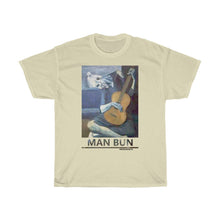 Load image into Gallery viewer, MAN BUN BLUES Unisex Heavy Cotton Tee