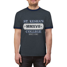 Load image into Gallery viewer, ST.KESHA&#39;S COLLEGE Unisex Ringer Tee