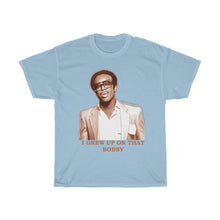 Load image into Gallery viewer, I Grew Up on Bobby Womack Unisex Heavy Cotton Tee