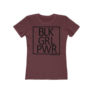 BLK GRL PWR SPECIAL ORDER Women's The Boyfriend Tee