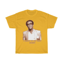 Load image into Gallery viewer, I Grew Up on Bobby Womack Unisex Heavy Cotton Tee