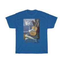 Load image into Gallery viewer, MAN BUN BLUES Unisex Heavy Cotton Tee