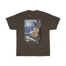 Load image into Gallery viewer, MAN BUN BLUES Unisex Heavy Cotton Tee