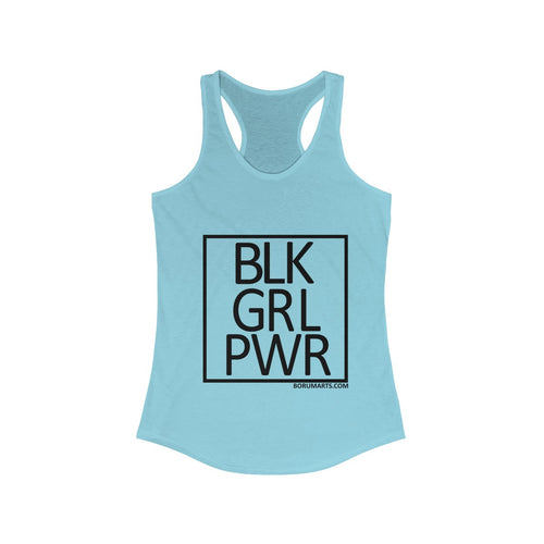 BLACK GIRL POWER Women's Ideal Racerback Tank