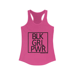BLACK GIRL POWER Women's Ideal Racerback Tank