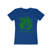 Load image into Gallery viewer, Won&#39;t He Brew It Green Tee Version Women&#39;s The Boyfriend Tee