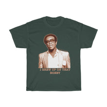 Load image into Gallery viewer, I Grew Up on Bobby Womack Unisex Heavy Cotton Tee