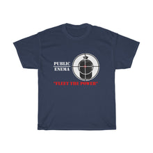 Load image into Gallery viewer, PUBLIC ENEMY FLEET THE POWER Unisex Heavy Cotton Tee