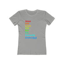 Load image into Gallery viewer, Undecided Women&#39;s The Boyfriend Tee