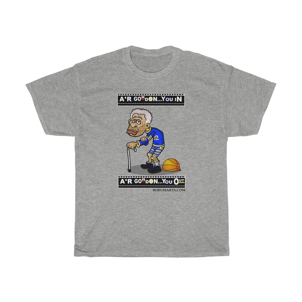 AIR GORDON YOU OUT Unisex Heavy Cotton Tee