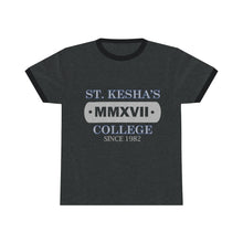 Load image into Gallery viewer, ST.KESHA&#39;S COLLEGE Unisex Ringer Tee