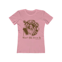 Load image into Gallery viewer, Won&#39;t He Brew It Women&#39;s The Boyfriend Tee