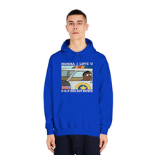 Load image into Gallery viewer, POP HOLD IT DOWN Hooded Sweatshirt