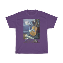 Load image into Gallery viewer, MAN BUN BLUES Unisex Heavy Cotton Tee