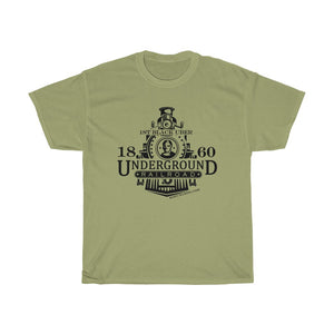 1st Black Uber Underground Railroad  Unisex Cotton Tee