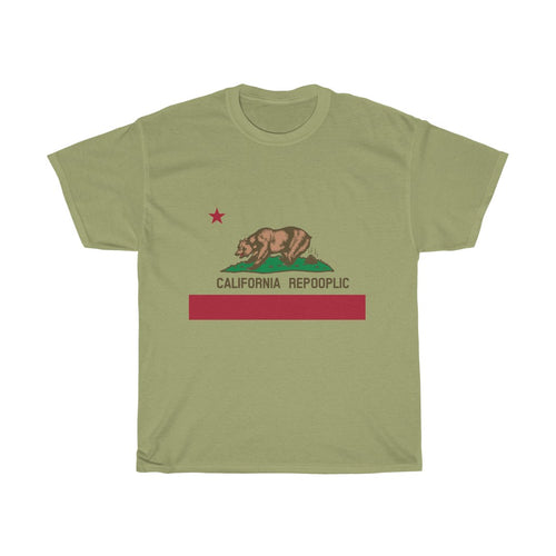California RePooplic Unisex Heavy Cotton Tee