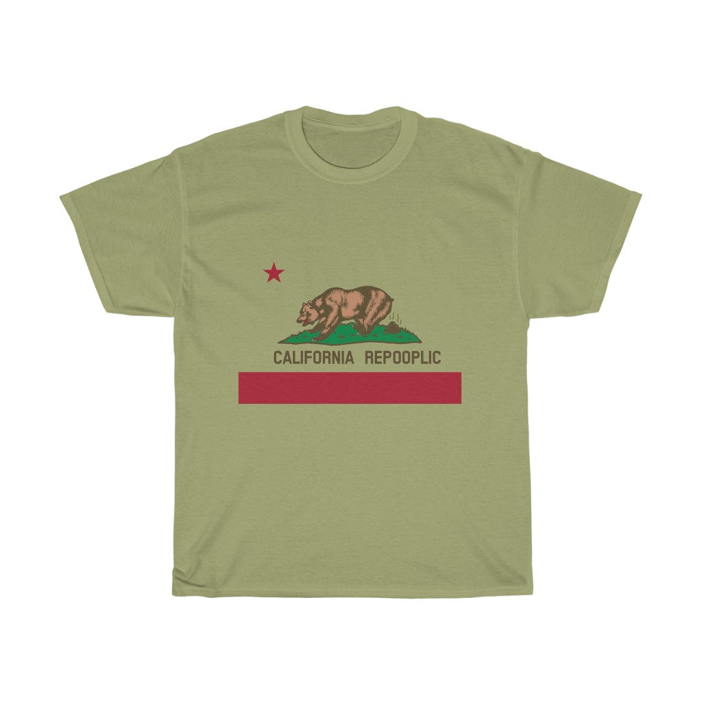 California RePooplic Unisex Heavy Cotton Tee