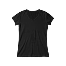 Load image into Gallery viewer, Women&#39;s Baby Rib Short Sleeve V-Neck Tee