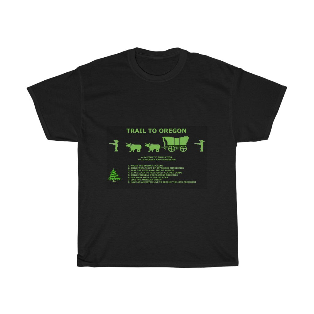 Trail To Oregon Unisex Heavy Cotton Tee