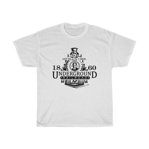 1st Black Uber Underground Railroad  Unisex Cotton Tee