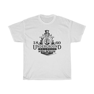 1st Black Uber Underground Railroad  Unisex Cotton Tee