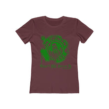 Load image into Gallery viewer, Won&#39;t He Brew It Green Tee Version Women&#39;s The Boyfriend Tee