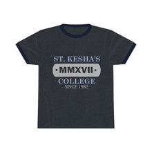 Load image into Gallery viewer, ST.KESHA&#39;S COLLEGE Unisex Ringer Tee